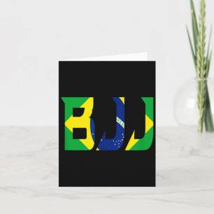 Cartão Jiu Jitsu Brasileiro BJJ