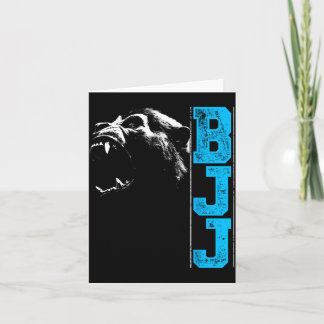 Cartão Jiu Jitsu Brasileiro BJJ Jiu Jitsu Guerrilha Goril