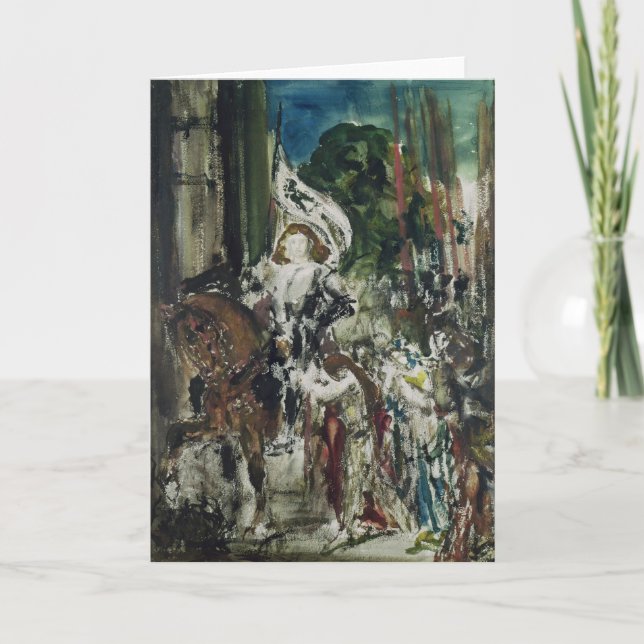 Cartão Joan of Arc (Frente)