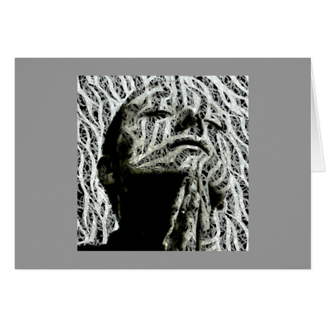 Cartão Joana d'Arc (carta) (Frente Horizontal)