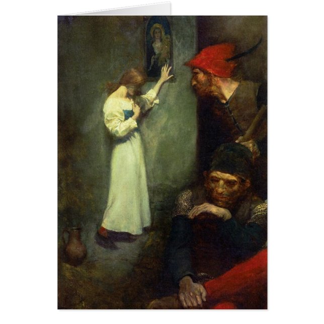 Cartão Joana de guardas do arco (Frente)