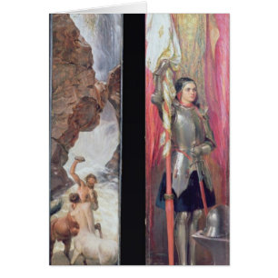 Cartão Joana do arco, 1890s