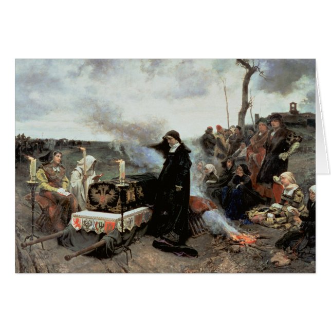 Cartão Joanna o louco (Frente Horizontal)