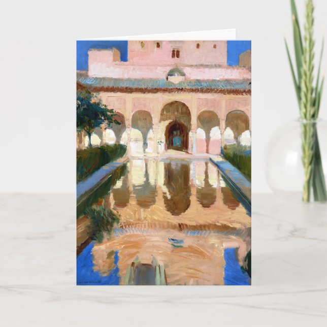 Cartão Joaquin Sorolla y Bastida Hall dos Embaixadores, (Frente)