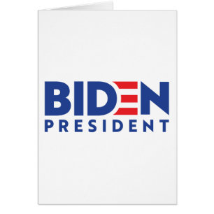 Cartão Joe Biden 2020 Biden para Presidente