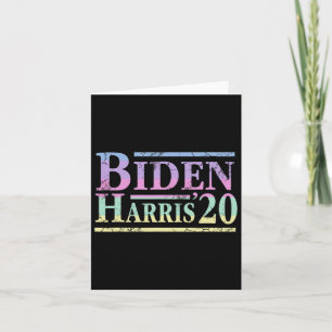 Cartão Joe Biden Kamala Harris 2020 Anti-Trump Eleitoral