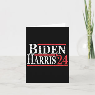 Cartão Joe Biden Kamala Harris 2024
