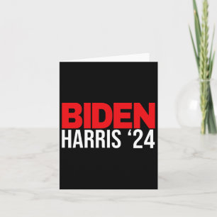 Cartão Joe Biden Kamala Harris 2024 Votação Presente Reel