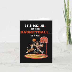 Cartão Jogador de basquete