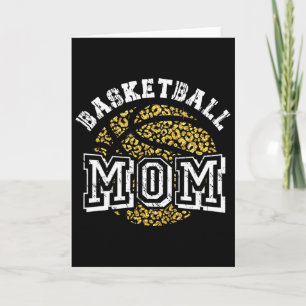 Cartão Jogador de basquete Mãe Diversão de Lover