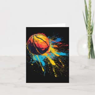 Cartão Jogador de basquetebol de Trabalho de arte de Wate