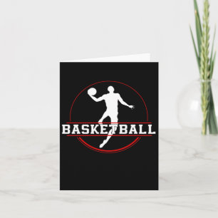 Cartão Jogador de basquetebol Equipe de basquete