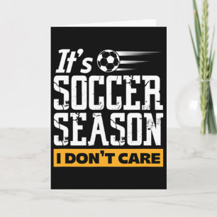 Cartão Jogador de Futebol Equipe É Temporada de Futebol N