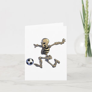 Cartão Jogador de futebol H, jogador de futebol H, Skelet