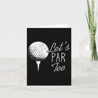 Cartão Jogador de Golfe Engraçado Cotação de Golfista Exc