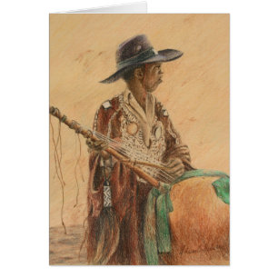 Cartão Jogador de Griot do caçador