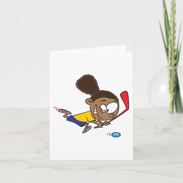 Cartão Jogador de hóquei (Frente)