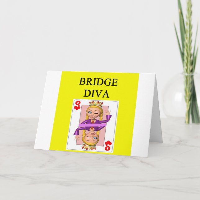 Cartão jogador de jogo bridge duplicado (Frente)