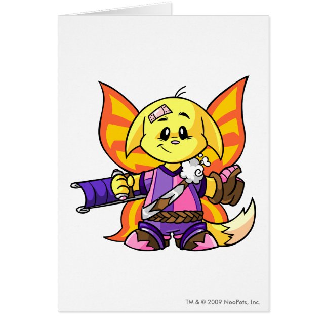 Cartão Jogador de Kacheek Faerieland (Frente)