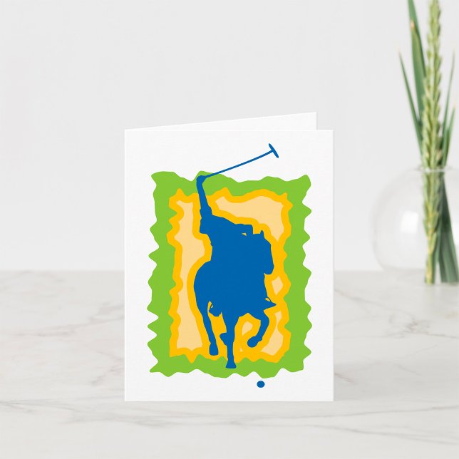 Cartão Jogador de Polo (Criador carregado)