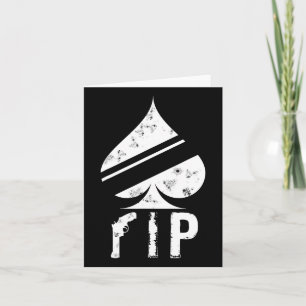 Cartão Jogador De Vídeo Engraçado Do Ace Of Spades