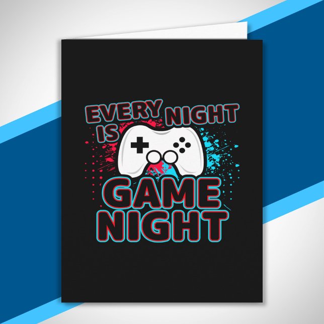 Cartão Jogador de Vídeo - Jogos de Vídeo - Jogador de Víd (Criador carregado)