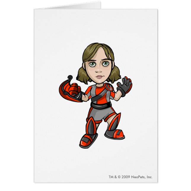 Cartão Jogador dos funcionarios da estação espacial de (Frente)