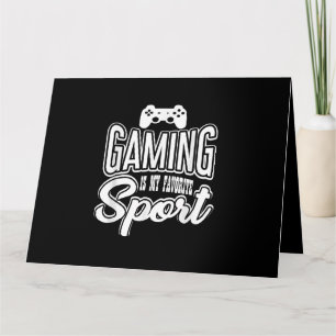 Cartão Jogador - Jogos É Meu Esporte Favorito