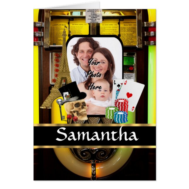 Cartão Jogador personalizado (Frente)