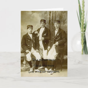 Cartão Jogadores da Equipe de Críquete 1890 da Chummy Yo