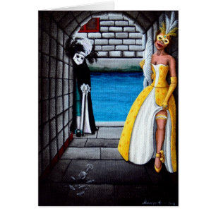 Cartão "Jogando com inveja "