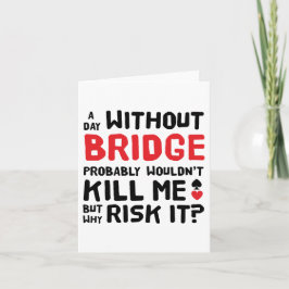 Cartão Jogo da Placa de Oferta Duplicada da Ponte do Cont