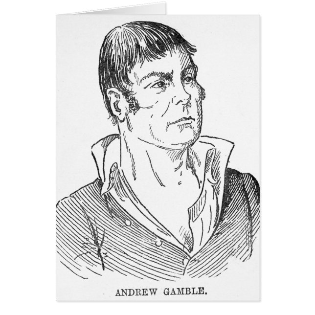 Cartão Jogo de Andrew (Frente)