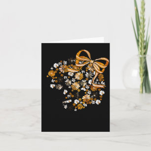 Cartão Jogo de Futebol Floral Dia da Garota Arco Feminino