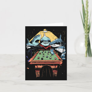 Cartão Jogo de Tubarões piscinas