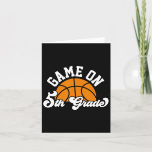 Cartão Jogo Divertido No Bysketbyll Da Grau 5 Primeiro Di