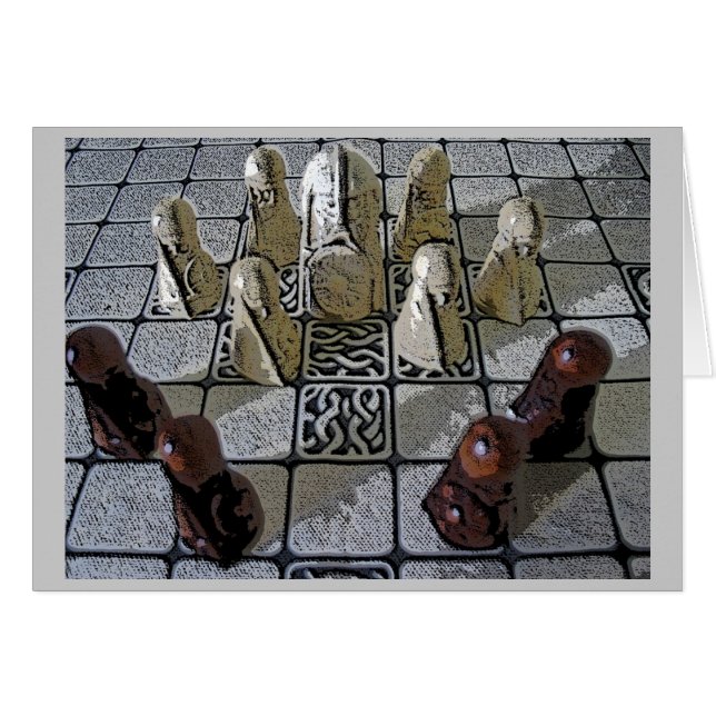 Cartão Jogo dos reis (Frente Horizontal)