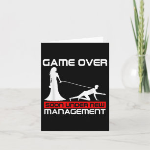 Cartão Jogo Engraçado Sobre Noiva Dom Bachelorette Casame