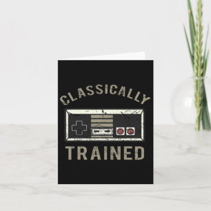 Cartão Jogo Retro Vintage Distressed 3