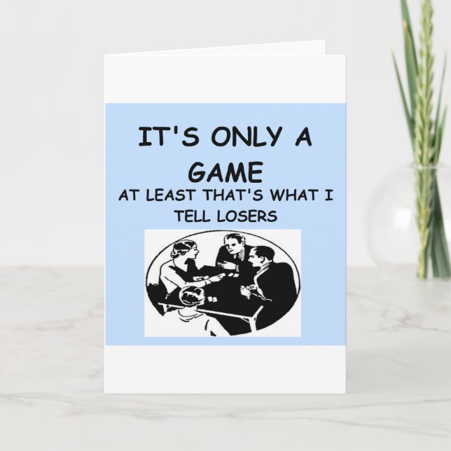 Cartão jogos de cartas (Frente)