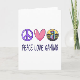 Cartão Jogos de Paz e Amor