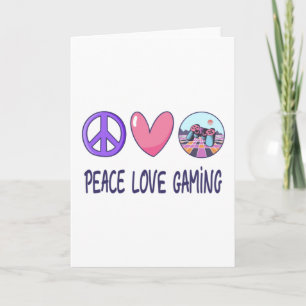 Cartão Jogos de Paz e Amor