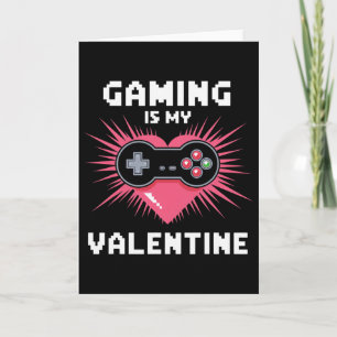 Cartão Jogos É Meu Namorado Engraçado Gamer Homens Mulher