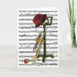 Cartão Jogue esse jazz