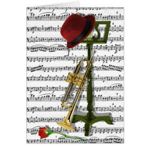 Cartão Jogue esse jazz