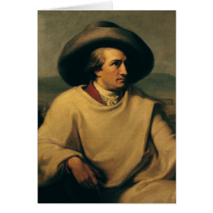 Cartão Johann Wolfgang von Goethe