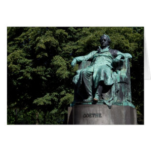Cartão Johann Wolfgang von Goethe
