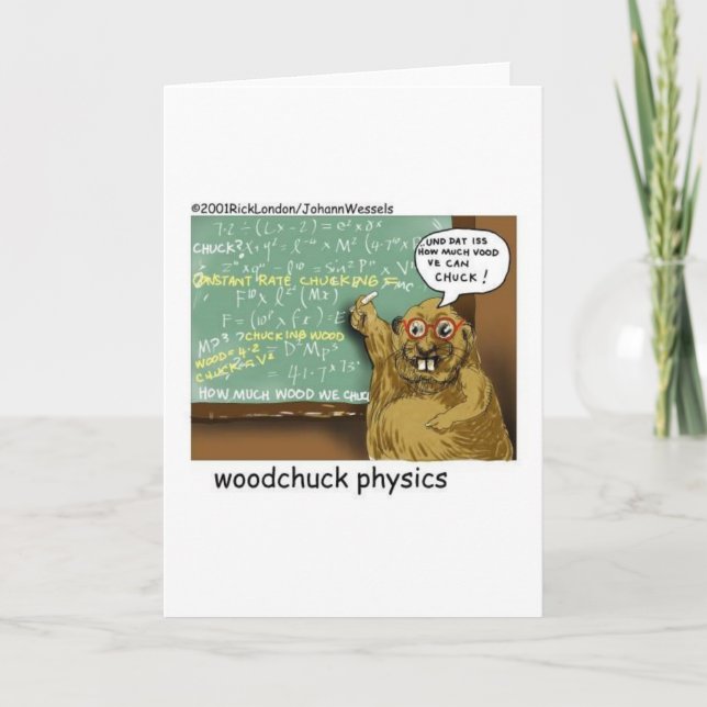 Cartão johann_woodchuck -> Não há texto em inglês para tr (Frente)
