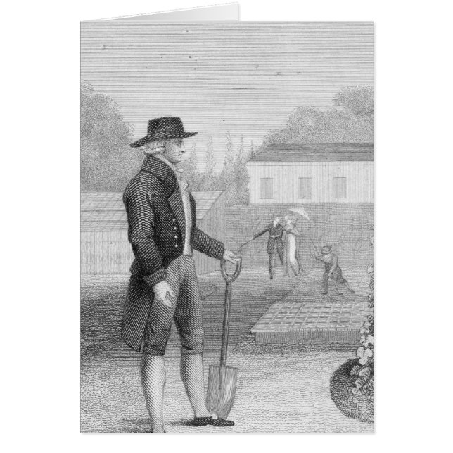 Cartão John Abercrombie, 1839 (Frente)