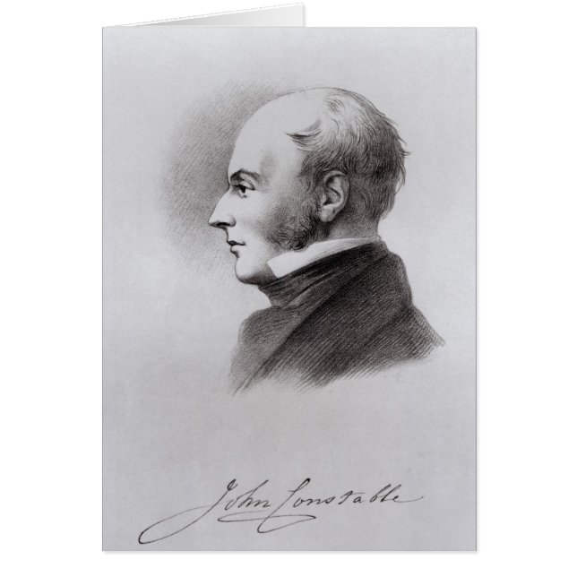 Cartão John Constable (Frente)